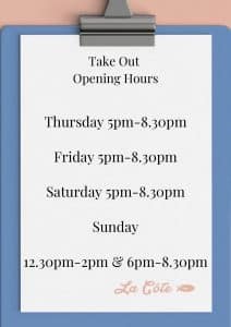 Opening Hours Take